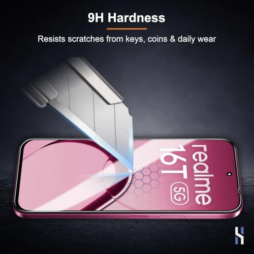 Image of Tempered Glass for Realme 16T | Realme P4R