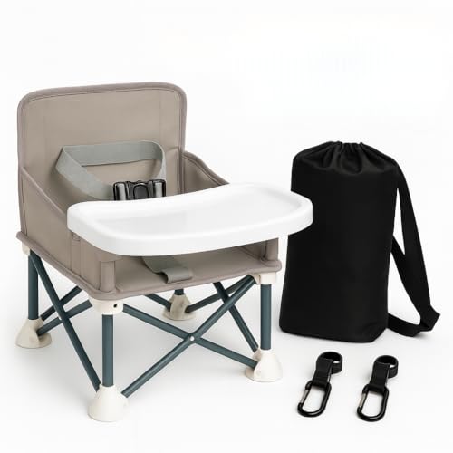 IRSTBL - Travel Baby Booster Seat with Tray - Portable & Col