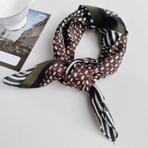 Elegant Vintage Silk pashmina shawls – Versatile,Stylish Square pashmina shawls,Headscarf,Neckwear,Fashion 423