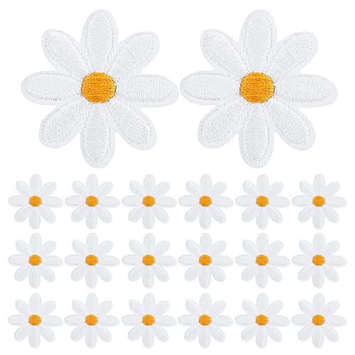 2 Stück 3D Strass Blumen Applikationen - Handgefertigte Stickereien Zum Aufnähen 9x19cm