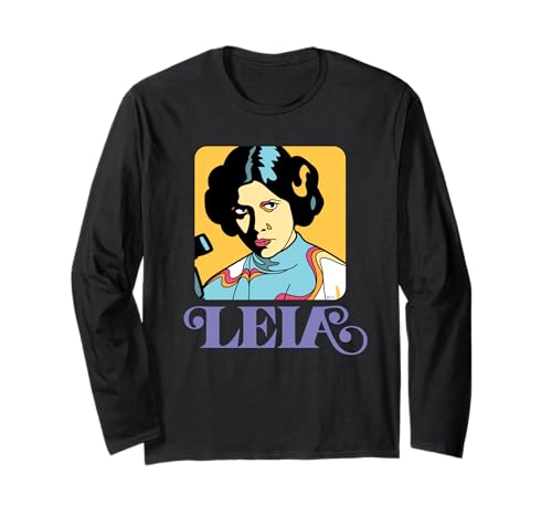 T-shirt Star Wars Princess Leia manches longues idéal pour vos soirées cinéma et streetwear