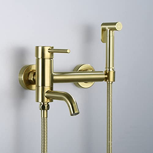 Pulvérisateur à main chaud et froid avec sortie pivotante pour bidet WC
