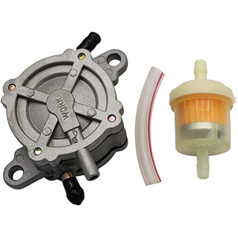 OTOHANS AUTOMOTIVE ATV Fuel Pump for GY6 50CC 125CC 150cc ATV Go Kart Scooter Moped 4 Wheeler Quad Bikes Dune Buggy Cover