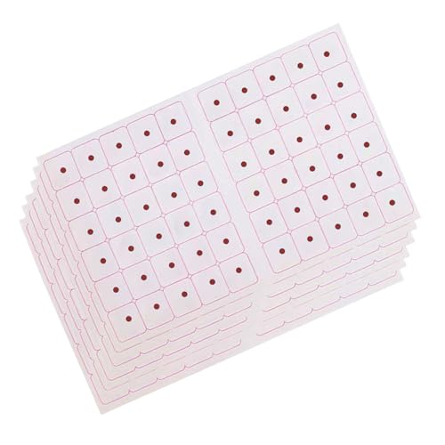 Image of VAMA Fashions 3mm Sticker Small Round Self-Adhesive Bindis Set for Women Girls Reusable Skin-Friendly Non-Toxic Forehead Dots Bindis for Daily & Festive - 6 Cards (3MM Maroon Bindi)
