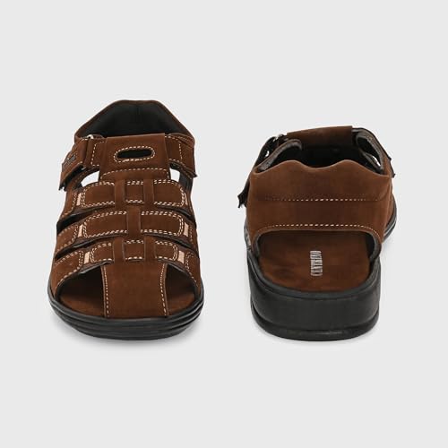 Image of Centrino Sandal for Men | Grip Insole for Stability | Modern Look with Straps | Comfortable Casual look sandal for Men's (9267)