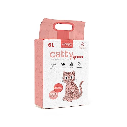 AqpetFriends Lettiera CattyGreen Soia Naturale per Gatti