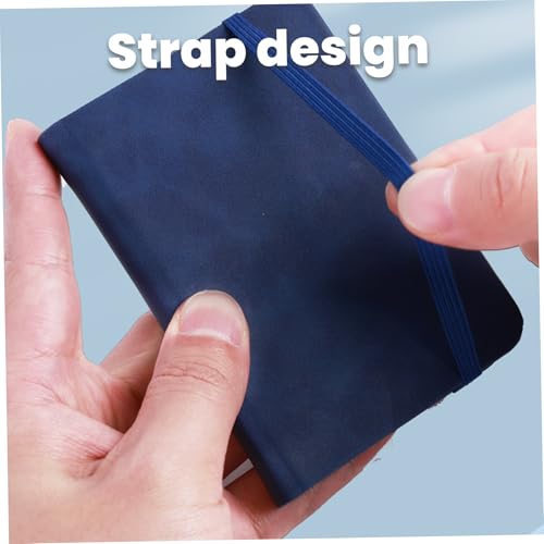 Carnet de poche A7 contre la perte d'idées : mini bloc-notes avec élastique