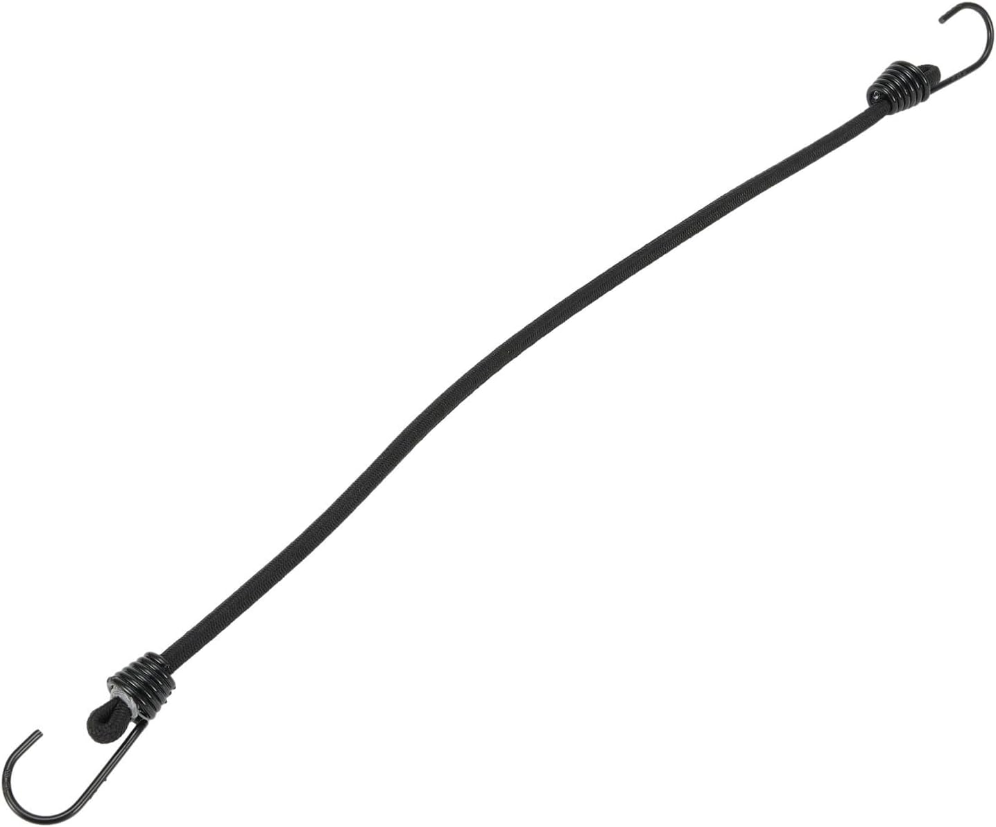 Heavy Duty Bungee Cords 30cm with Hooks, Elastic Rope for Luggage Straps Travel, Cargo Net Tie Downs, Camping Gear Essentials, Hiking Backpack Accessories, 10(2)