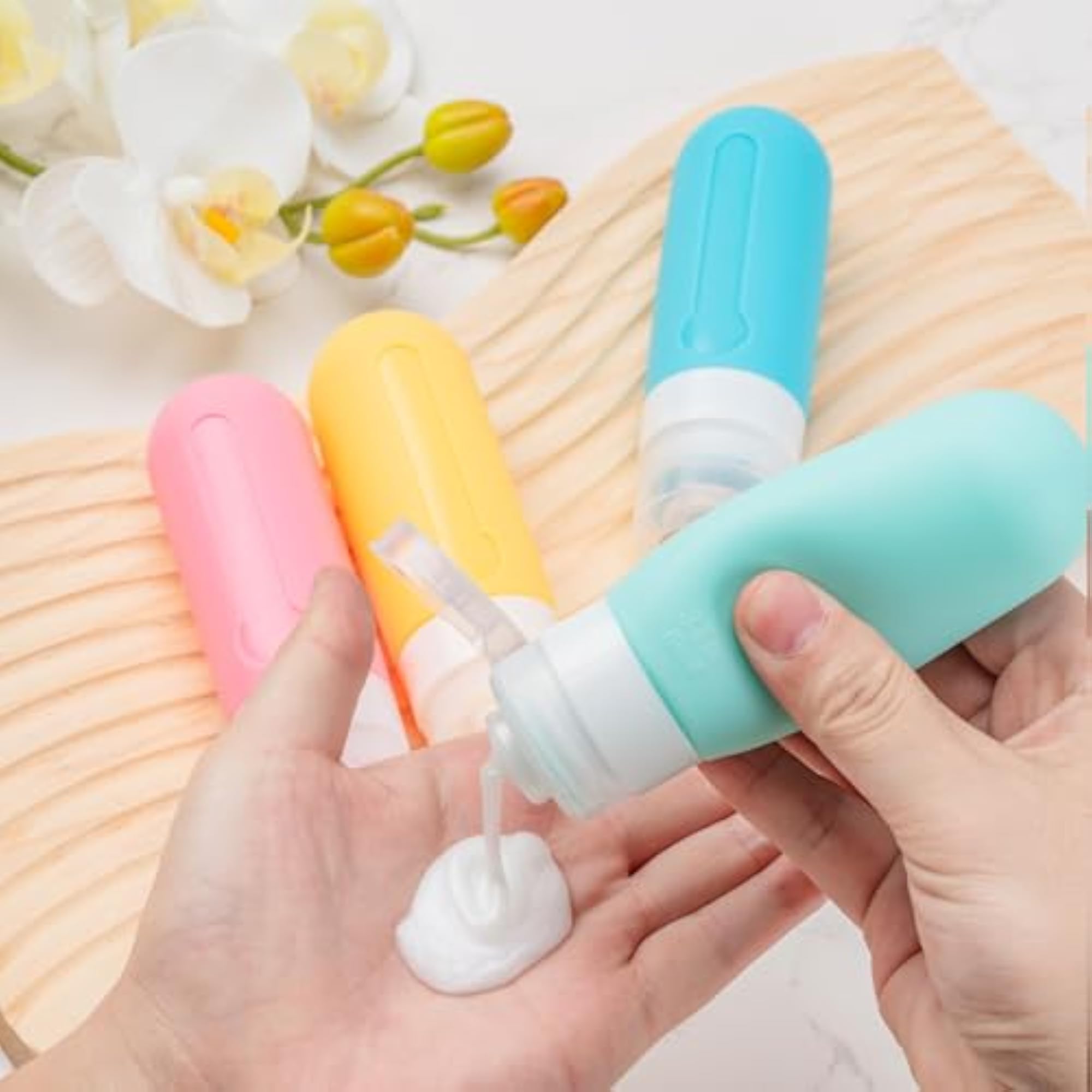 16 Pack Travel Bottles for Toiletries, TSA Approved