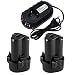 Produktbild Ersetz Ladegerät DC10WA mit 2X 10,8V 1,5Ah Li-ion akku für Makita BL1013 1500mAh
