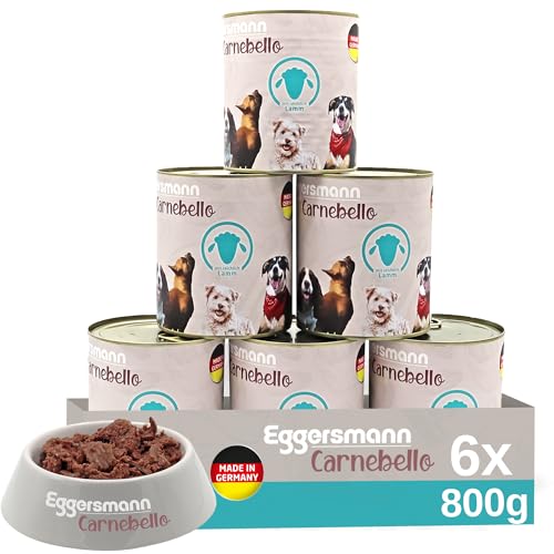 Produktbild von Eggersmann Carnebello Nassfutter mit Lamm - 6 x 800 g