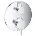 GROHE 24151003 Atrio Dual Function 2-Handle Thermostatic Trim, Starlight Chrome
