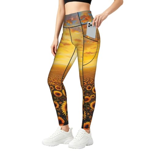 Pantalones de yoga transpirables contra el calor, ropa holgada elástica para mujer