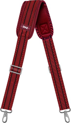 Image of ZINZ 57 inch Adjustable Bag Straps Replacement with Thick Fixed Pad
