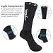 YKYWBIKE Cycling Socks for Men Women-Athletic Crew Bike Socks,Moisture Wicking MTB Biking Sock,Compression Aero Cycling Socks