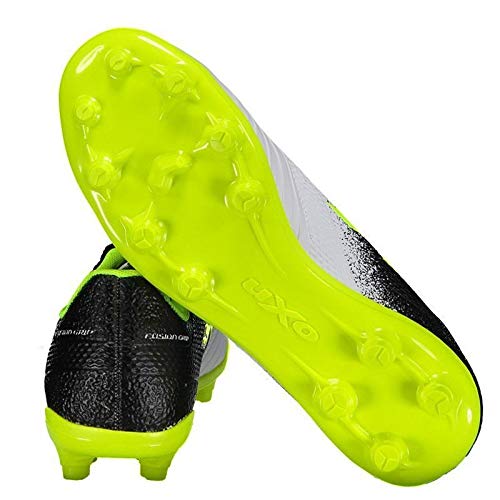 Chuteira Oxn Fusion Grip 2 Campo Juvenil Branca