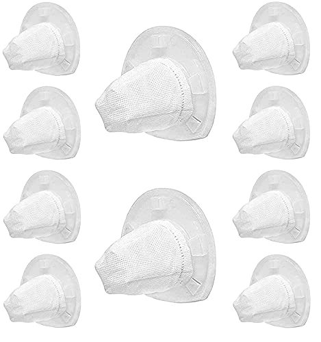10 Pack Replacement Vacuum Filters for Black and Decker VF110 Dustbuster Cordless Vacuum,Compatible with Black and Decker Hand Vacuums CHV1410L CHV1210 CHV1410 CHV1510 Part 90558113.