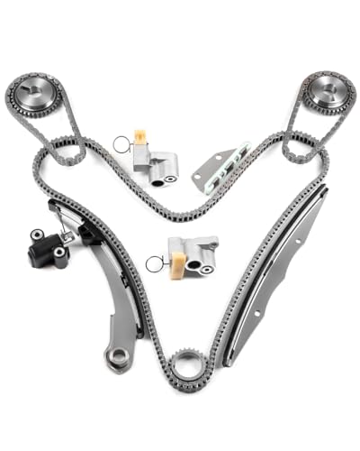 SCITOO Timing Chain Kit fits for 2005-2015 Nissan Frontier NV1500 NV2500 NV3500 Pathfinder Xterra Suzuki Equator 2.5L 2.4L 4.0L
