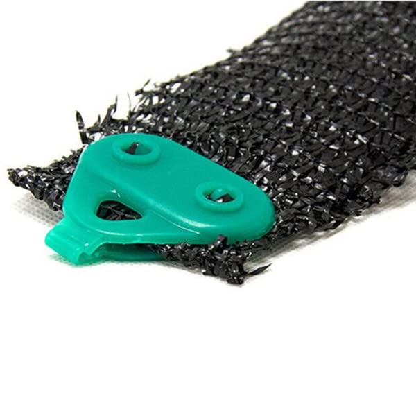 Lot De 50 Clips De Fixation Bâche & Filet D'Ombrage Vert – Résistants UV, Anti-Vent, Pour Brise-Vue, Serre, Jardin