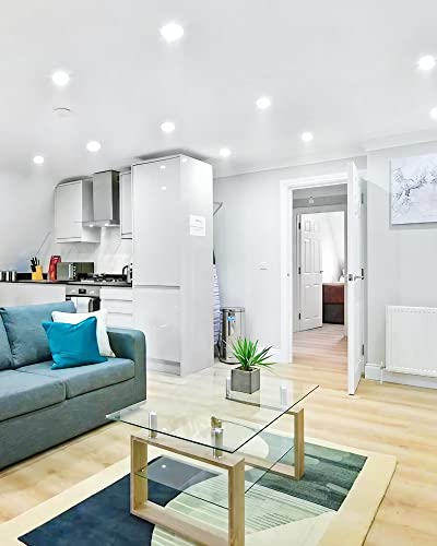 Flaspar GU10 LED Light Bulbs 60W Equivalent, 6000K Daylight White, 7W 600LM GU10 LED Bulbs 6 Pack, Energy Saving Spotlight Light Bulb for Ceiling, Not-Dimmable - Image 8