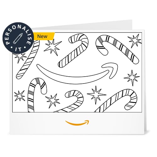 Amazon Amazon Gift Card - Print at Home - Candy Canes (Personalize It)