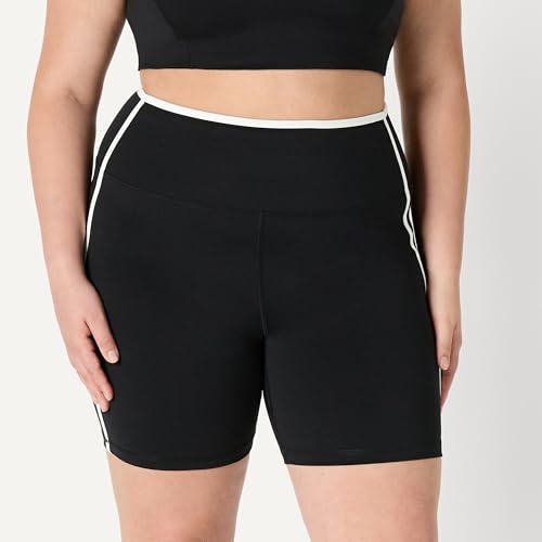 Image of Amazon Essentials Women's Active FormFlex Buttery Soft High Waist Biker Shorts
