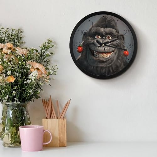 Horloge murale numérique moderne Gorilla 25,4 cm pour cuisine