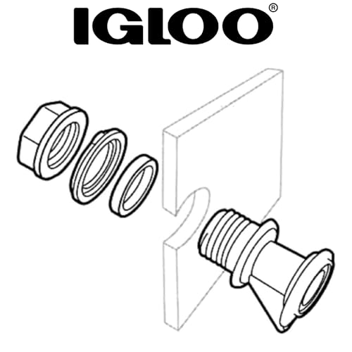 Igloo Push-Button Spigot for 2-10 Gallon Water Cooler Beverage Jugs - image 6