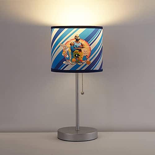 Image of Space JAM: A New Legacy Stick Table Lamp with Printed Shade, 15.5 inch H x 7.5 inch W
