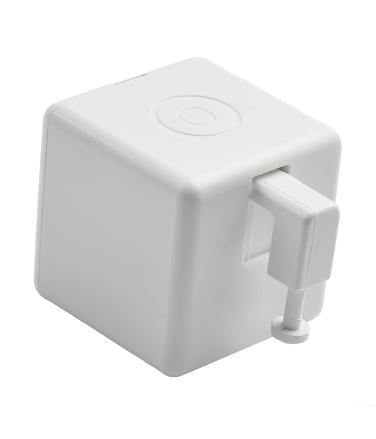 ZigBee Tastenschalter, mit Touch-Steuerung, AUF-AUF-AN, Sprach- und Fernbedienung, einstellbare Bewegung, Einfache Kopplung, weiß, 1 Stück