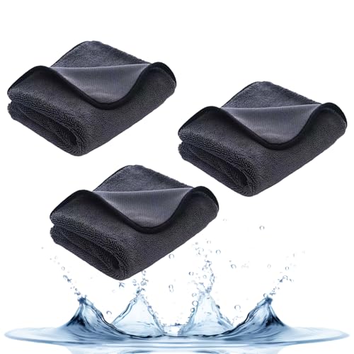 Shiny Wipes Towel for Shower, Shiny Wipes Cloth, Shower Cleaning Cloths for Car Detailing, Kitchen, Window Cleaning Cloth (3, 40 * 40cm) view 2