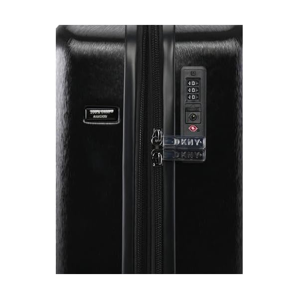 DKNY-New-Yorker-BLACK-color-ABS-Material-Hard-Luggage-20-Inch-Suitcases-BLACK-20-Inch DKNY New Yorker BLACK color ABS Material Hard Luggage 20 Inch Suitcases (BLACK, 20-Inch)