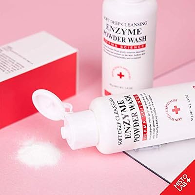 HISTOLAB Soft Deep Cleansing Enzyme Powder Wash Korean Skincare | 50g NET WT./1.8oz