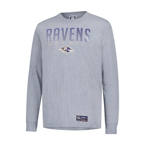 Ultra Game NFL Men's Active Long Sleeve Tee Shirt Heather Gray by Ultra Game - Used condition - US$13.91