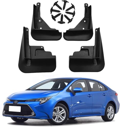 Bavettes de Protection Toyota Corolla Évitez les Rayures de Gravillons