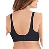 Vanity Fair Women's Plus Size Beauty Back Smoothing Seamless T-Shirt Bra, Midnight Black, 42D