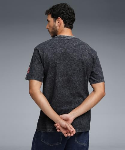 Image of Puma RCB 2026 Men's Printed Vintage Tee | IPL 2026