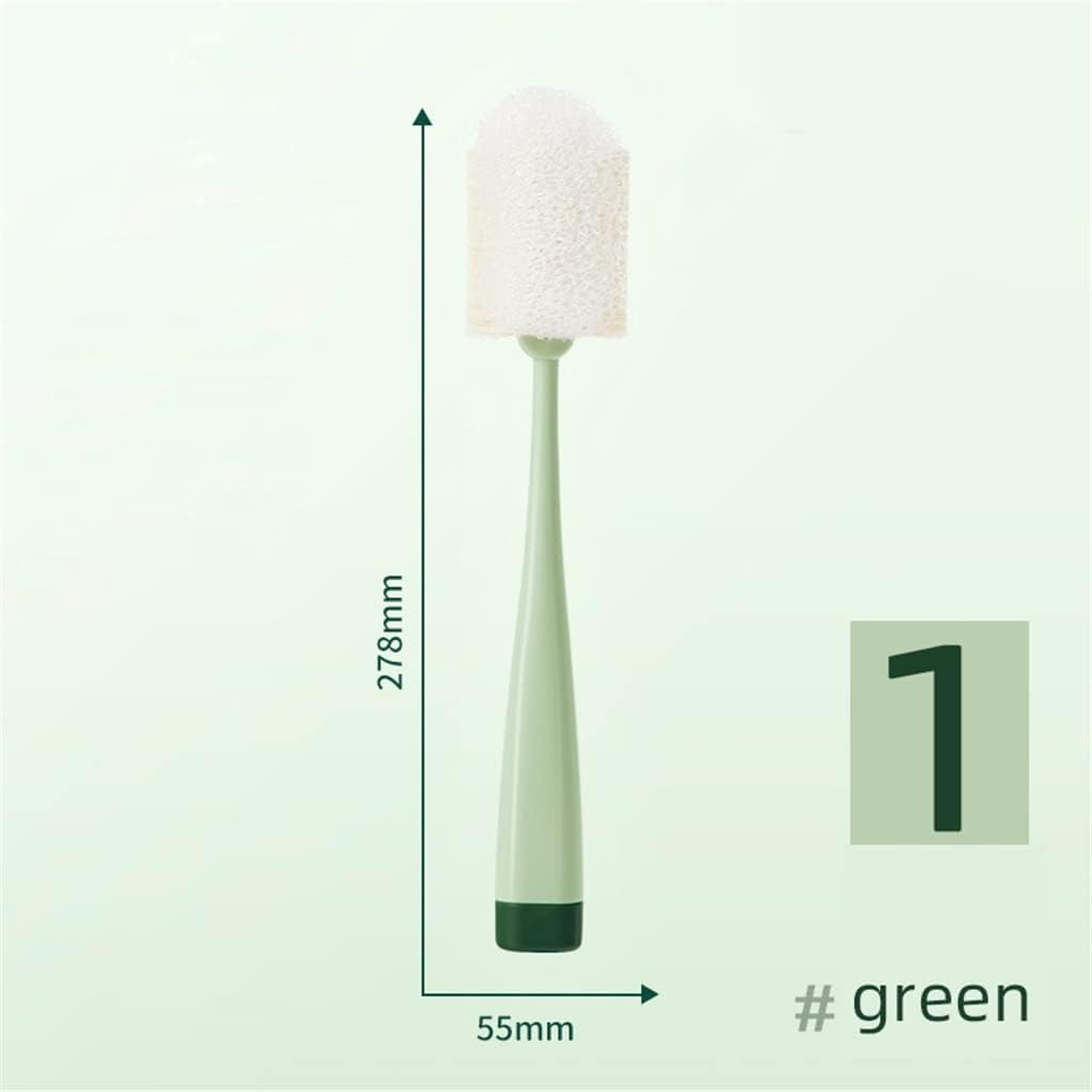 Long-Handled Cup Brush Bottle Sponge Household Cleaning Creative Long Pot Mug Gargle