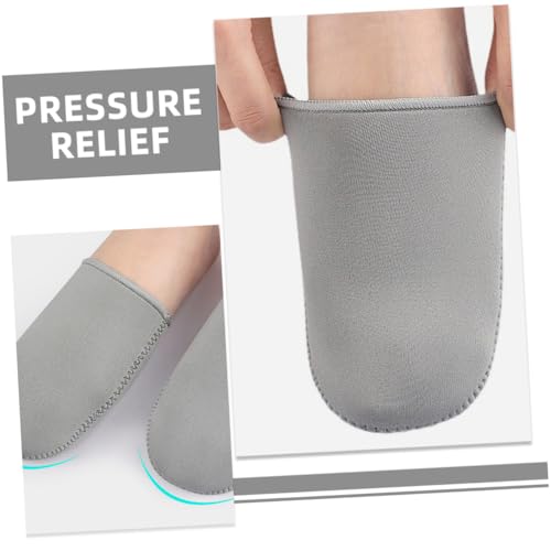 Protectores de talón y punta para botas KOMBIUDA, calentadores para los pies, fundas térmicas antiviento para calzado de ciclismo, hechos de neopreno miniatura 3