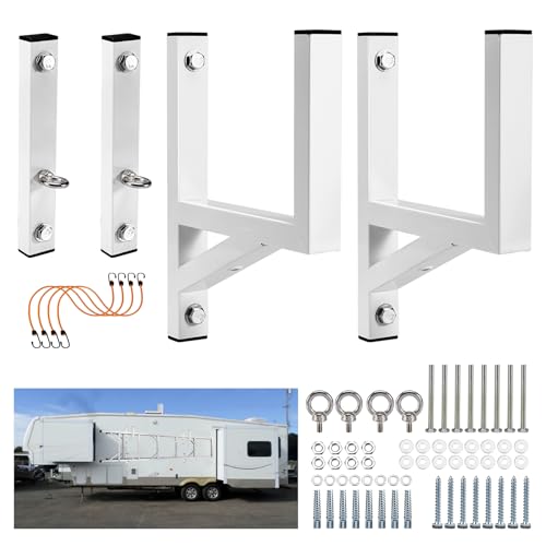 Ladder Rack for Trailer, Side Mount Trailer Ladder Rack with
