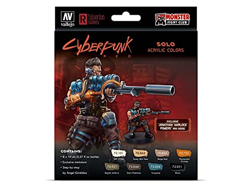 Figura Vallejo 72309 Solo Jonathan ‘Warlock’ Powers miniatura 1