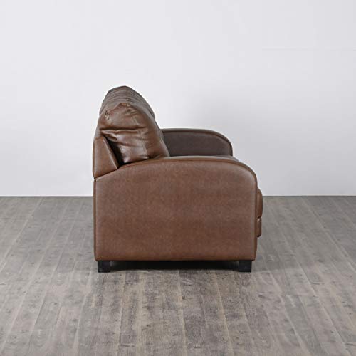 Image of Home Centre Vista Textured Three Seater Leather Sofa