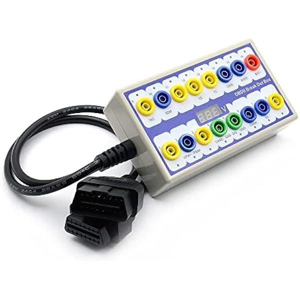 OBD2. Narzędzie diagnostyczne Auto Wybitek samochodu OBDII. OBD Breakout Box Car Protocol Detector Car OBD2 Interfejs Car Monitor Code Reader