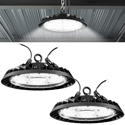 Sunco UFO High Bay LED Lights, 21000 Lumens, 6000K...