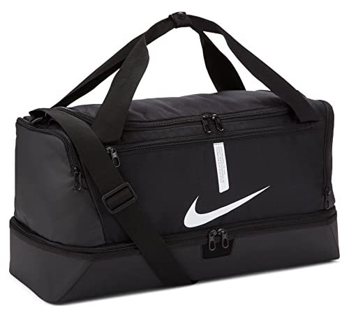Nike, Academy Team, Football Sac Duffel Noir/Noir/Blanc