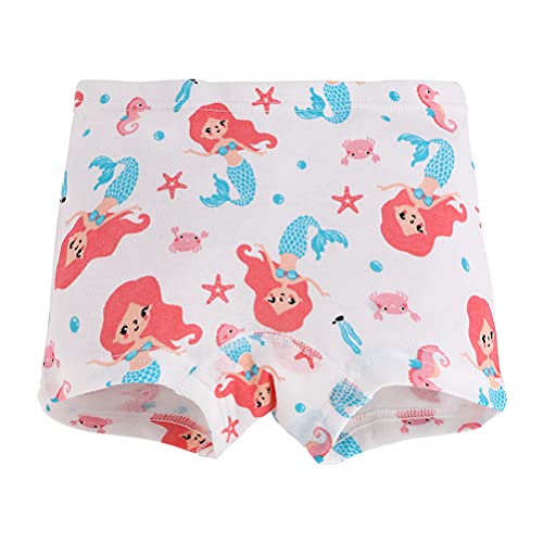 Image of Kids Series Baby Underwear Little Girls' Cotton Boyshort Panties (Pack of 6)