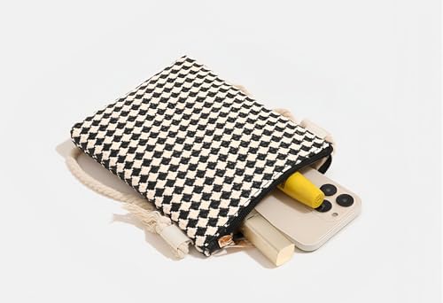 Women's Four Seasons Straw Woven Shoulder Bag Tote Handbag Girl Summer Beach Purse4