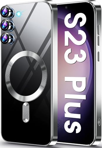 Coque Samsung S23 Plus MagSafe transparente en TPU souple