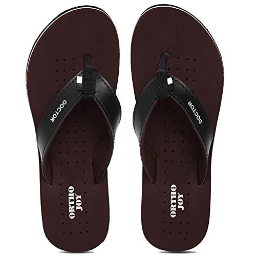 Image of ORTHO JOY Extra soft women's orthopaedic comfort fit slippers for women's daily use