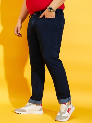 Image of Bigbanana Plus Size Men's Regular Fit Tinted Wash Jeans